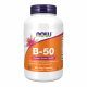 Витамины группы B, B-50, Now Foods, 250 вегетарианских капсул