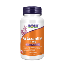 Астаксантин, Astaxanthine 4 mg, 90 желатиновых капсул