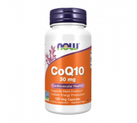 Коэнзим Q10, CoQ10, Now Foods, 120 вегетарианских капсул