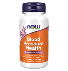 Добавка для здоровья сердца, Blood Pressure Health, Now Foods, 90 вегетарианских капсул