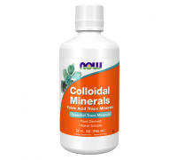 Коллоидные минералы, Colloidal Minerals Liquid original, Now Foods, раствор 946 мл