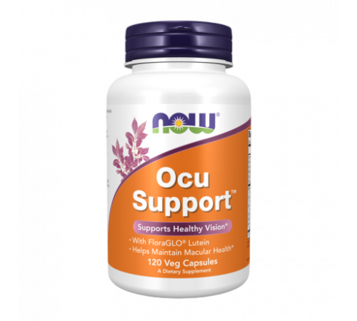 Добавка для здоровья глаз, Ocu Support, Now Foods, 120 вегетерианских капсул