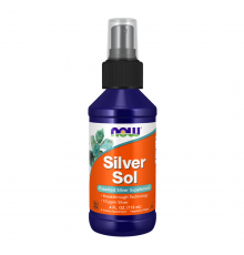 Коллоидное серебро (серебряная вода), Silver Sol, Now Foods, 118 ml