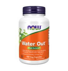 Мочегонный комплекс, Water Out, Now Foods, 100 вегетарианских капсул
