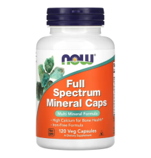 Минеральный комплекс NOW Foods Full Spectrum Mineral Caps, 120 вегетарианских капсул