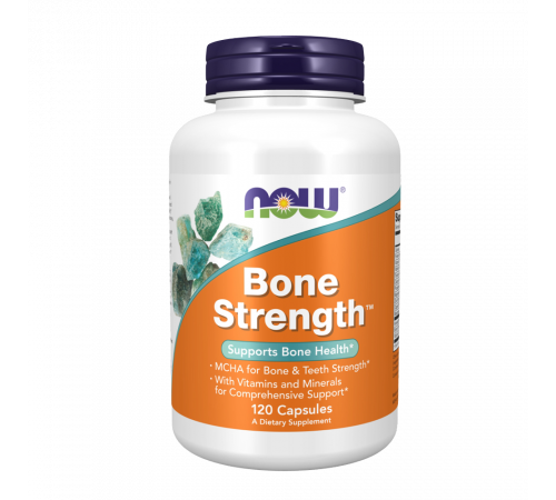 Комплекс для поддержки здоровья костей, NOW Foods Bone Strength, 120 капсул