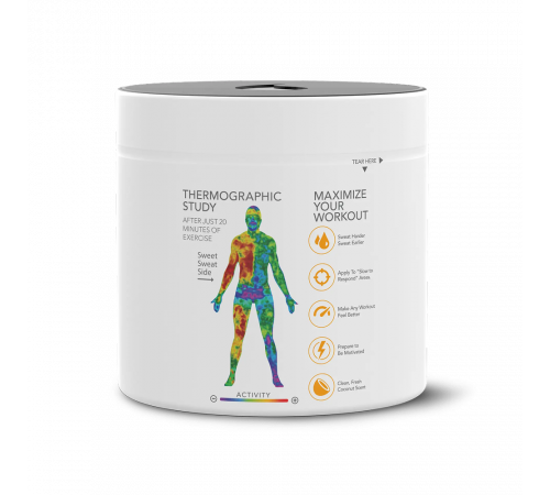 Мазь Sweet Sweat Jar XL 383 гр. с органическим кокосовым маслом