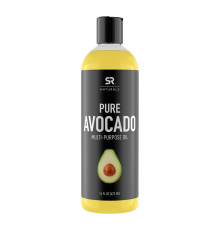 Натуральное Масло Авокадо, Pure avocado oil, Sports Research, 473 мл