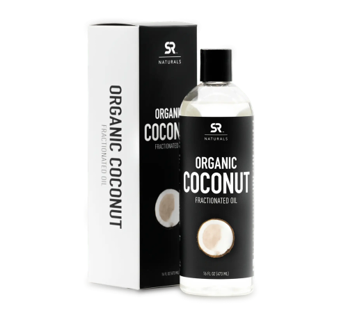 Фракционированное органическое кокосовое масло, Organic coconut oil, Sports Research, 473 мл