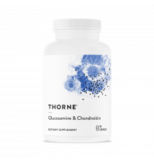 Глюкозамин Хондроитин, Glucosamine & Chondroitin, Thorne, 90 капсул
