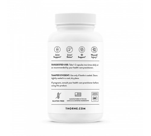 Комплекс с куркумином, Curcumin Phytosome (Meriva 500-SF), Thorne Research, 60 капсул