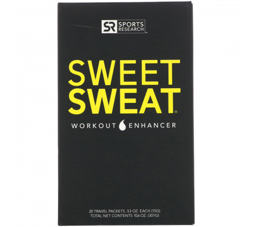 Мазь Sweet Sweаt Gym Packet Box (20 упаковок по 15 гр.) для снижения и контроля веса