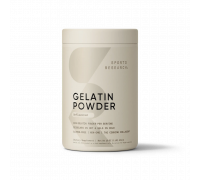Коллаген Говяжий желатин, Gelatin Powder, Sports Research, 454 г (16 oz)