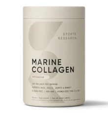 Морской коллаген, Marine Collagen Peptides, Sports Research, 340 г