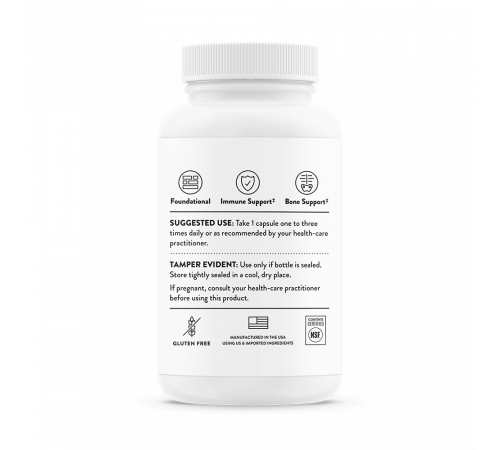 Витамин Д3 1000 МЕ, Vitamin D-1000 IU, Thorne Research, 90 капсул