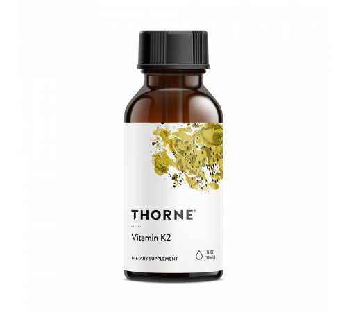 Витамин K2, Vitamin K2, Thorne Research, 30 мл