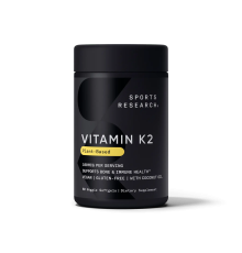 Витамин К2 100 мкг, Vitamin K2 100 mcg, Sports Research, 60 капсул
