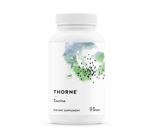 Таурин, Taurine, Thorne Research, 90 капсул