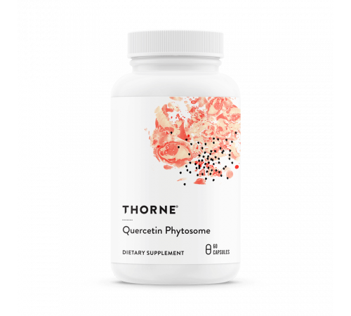 Фитосом кверцетина, Quercetin Phytosome, Thorne , 60 капсул