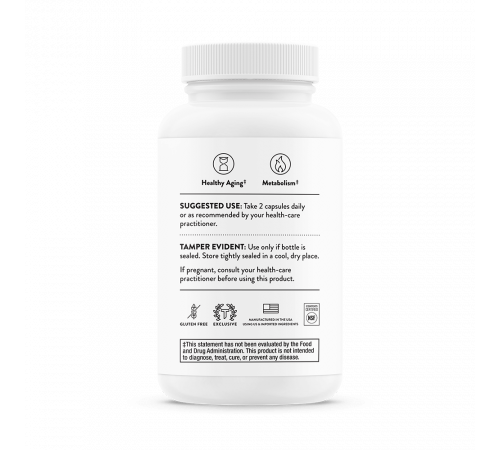 Ресверацель, ResveraCel®, Thorne, 60 капсул