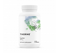 L-лизин, Lysine, Thorne, 60 капсул