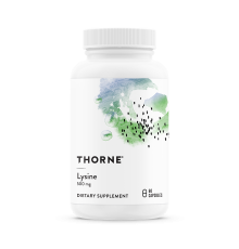 L-лизин, Lysine, Thorne Research, 60 капсул
