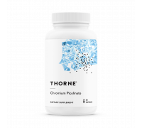 Пиколинат хрома, Chromium Picolinate, Thorne, 60 капсул
