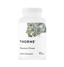 Цитрат калия, Potassium Citrate, Thorne Research, 90 капсул