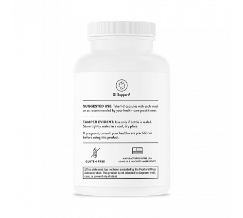 Комплекс пищеварительных ферментов, Advanced Digestive Enzymes (Bio-Gest), Thorne Research, 180 капсул