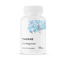 Бисглицинат железа, Iron Bisglycinate, Thorne Research, 60 капсул
