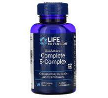 Комплекс витаминов В, Complete B-Complex, Life Extension, 60 капсул