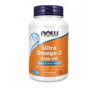 Ультра Омега-3, Ultra Omega-3, Now Foods, 90 капсул