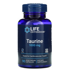 Таурин 1000 мг, Taurine 1000 mg, Life Extension, 90 капсул