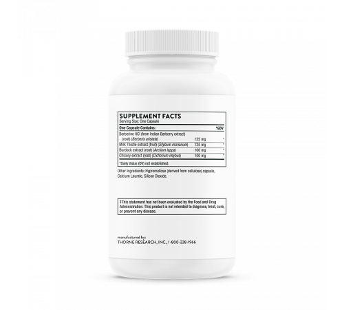 Комплекс для очищения печени, Liver Cleanse, Thorne Research, 60 капсул