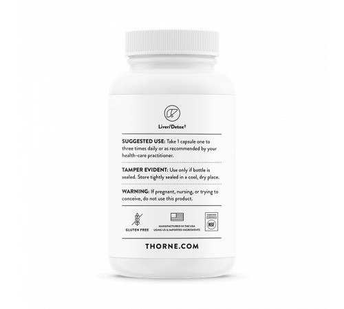 Комплекс для очищения печени, Liver Cleanse, Thorne Research, 60 капсул