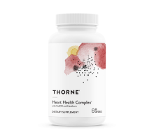 Комплекс для поддержки сердца с коэнзимом Q10, Heart Health Complex (Q10 Plus), Thorne, 90 капсул