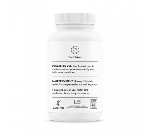 Комплекс для поддержки сердца с коэнзимом Q10, Heart Health Complex (Q10 Plus), Thorne Research, 90 капсул