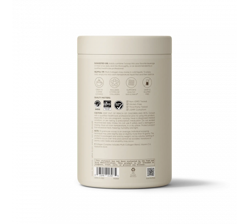 Мультиколлагеновый комплекс, Multi Collagen Complex Unflavored, Sports Research, 300 г