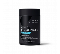 Пиколинат цинка, Zinc Picolinate, Sports Research, 60 капсул