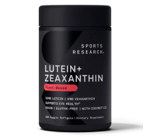 Лютеин и зеаксантин 20 мг, Lutein + Zeaxanthin 20 mg, Sports Research, 120 капсул