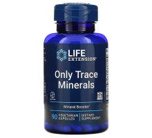 Комплекс микроэлементов, Only Trace Minerals, Life Extension, 90 капсул