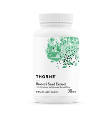 Экстракт семян брокколи, Broccoli Seed Extract, Thorne Research, 60 капсул