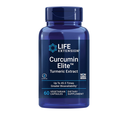 Экстракт куркумы, Curcumin Elite, Life Extension, 60 капсул