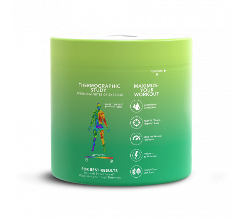 Мазь для похудения Sweet Sweat Jar XL 383 гр. с ароматом цитруса