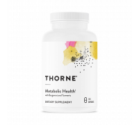 Метаболическое здоровье с бергамотом и куркумой, Metabolic Health, Thorne, 120 капсул