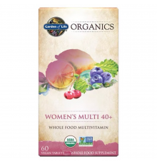 Мультивитамины для женщин 40+, Women's Multi 40+, Garden of Life, 60 вегетарианских таблеток