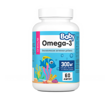 Детская Омега-3, Omega-3 Baby, Chikalab, 60 ампул