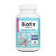 Биотин, Biotin, Chikalab, 60 капсул.