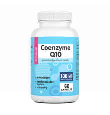 Коэнзим Q10, Coenzyme Q10, Chikalab, 60 капсул