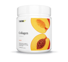 Коллаген с Витамином С "Персик", Collagen + Vitamin C Peach, 1Win, 180 g